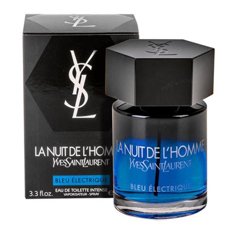 ysl bleu electrique edp|YSL la nuit homme bleu electrique.